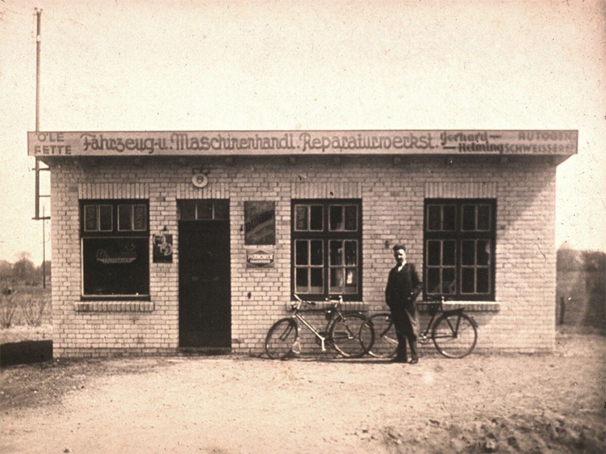 1932 Geschäftseröffnung